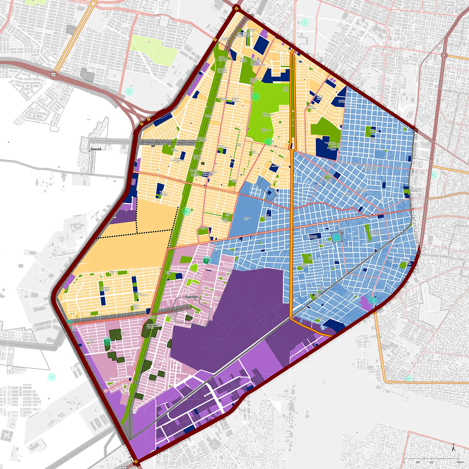 PPDU 2026-2050 Poniente interior (ZUI VI)